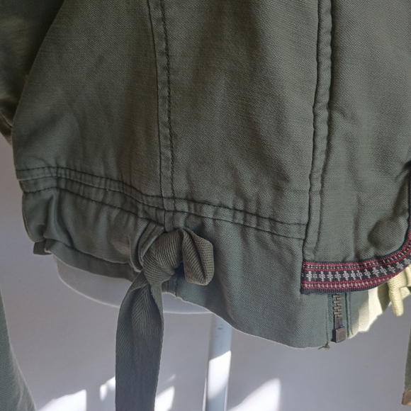 Free People "Green Front" bomber jacket - Picture 6 of 7